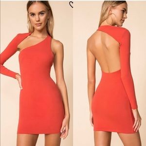superdown Gigi one shoulder dress (S) new with tags